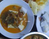 Foto langkah ke 5 dari resep Ketupat Kari Daging Sapi (Kari Instan).