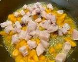 Foto del passaggio 5 della ricetta Pennoni Zucca e Pescespada