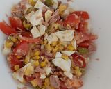 Pas rețetă Salată mixtă 🍅🥚🌽 2 fotografie