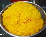 A picture of step 6 of Moth Dal with Masala Kachori.