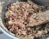 Glutén- és tejmentes, mogyoróvajas, áfonyás (granola) müzli recept fázis 2 fotója