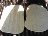 Pizza a la parrilla