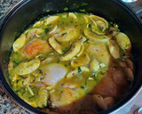Foto del paso 14 de la receta: Pollo en salsa verde cremosa con champiñones laminados