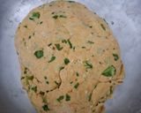 A picture of step 2 of Palak Thepla (Travel friendly).
