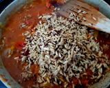 A picture of step 4 of My Chilli Beef Cheese Topped Meatloaf. 😎.