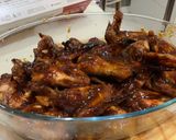 A picture of step 3 of Sticky Chicken Wings.