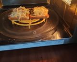 A picture of step 6 of Mushroom corn toast.