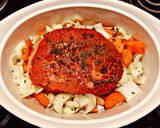 A picture of step 3 of Oven Tip Roast With Carrots And Onions.