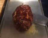 A picture of step 8 of BBQ Meatloaf.