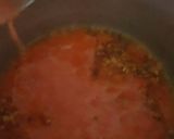 A picture of step 3 of Macaroni tomato gravy.
