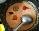 A picture of step 6 of Mix fruits korma.