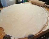 A picture of step 5 of Garlic parmesam breadsticks (made in Breadmaker).