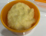 Hình bước làm 3 của món Xôi Đậu Xanh ăn kèm gà nướng, sườn nướng
