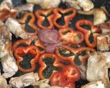 A picture of step 3 of Chicken and Rabbit Paella with Fresh Rosemary – Step-by-Step from Scratch!.