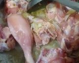 A picture of step 1 of Gobhi chicken ❤❤.