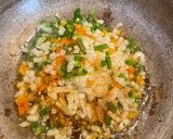 A picture of step 2 of Jalapeño bacon jam shrimp.