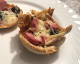 Foto del paso 3 de la receta: Mini pizzas de pan blando 🍕