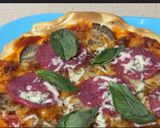 Foto del paso 4 de la receta: Pizza de setas y salami