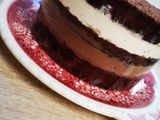 Tort cu ganache de ciocolată și crema de mascarpone cu ciocolată