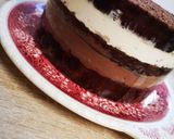 Pas rețetă Tort cu ganache de ciocolată și crema de mascarpone cu ciocolată 7 fotografie