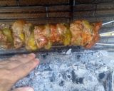 Φωτογραφία βήματος 10 της συνταγής Κοντοσούβλι χοιρινό στα κάρβουνα Αντώνης