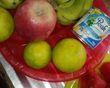 A picture of step 1 of Fruit salad.