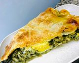 Foto del paso 5 de la receta: 🥟EMPANADA🥟 DE 🥬VERDURA, HUEVO🥚Y QUESO 🥬🥚🧀🧅