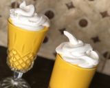 A picture of step 2 of No yoghurt mango lassi🥭🥛.