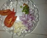 Foto langkah ke 4 dari resep Mie Goreng Baso Pedas.