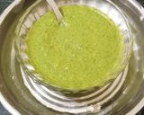 A picture of step 1 of સેન્ડવીચ ઢોકળા.