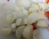 A picture of step 1 of Kurkure Chaat.
