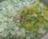 A picture of step 3 of લીલા ચણા ની કઢી.