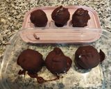 Foto del paso 6 de la receta: Bolitas de coco rallado con yogur y cobertura de chocolate