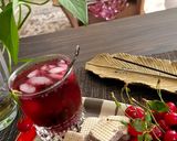 عکس مرحله 2 از دستور شربت آلبالو با تخم شربتی 🍒