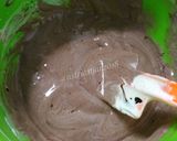 Foto langkah ke 6 dari resep Brownies Kukus Coklat Pandan.