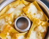 A picture of step 13 of Lasagna Ring Cake.