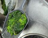 Foto del paso 4 de la receta: Espinacas al vapor para preparar revuelto de espinaca y huevo