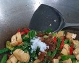 Foto langkah ke 2 dari resep Oseng tahu kacang panjang.