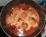 A picture of step 1 of Kashmiri dam aloo.