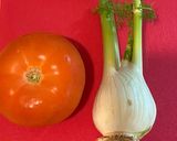 A picture of step 1 of Fennel and tomato soup 🥣 🍅.