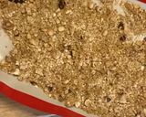 A picture of step 5 of Apple Crumble Cheesecake.