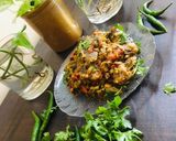 ગ્રીન ઓળો (Green Oro Recipe In Gujarati) રેસીપી સ્ટેપ5ફોટો