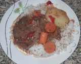 Foto del paso 10 de la receta: Bifes a la cacerola con arroz
