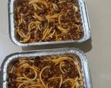 Foto langkah ke 1 dari resep Spaghetti Panggang Praktis.
