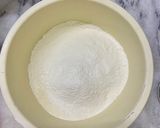 A picture of step 2 of Focaccia with stuffed chicken.