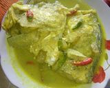 Foto langkah ke 6 dari resep Gulai Kuning Kepala Ikan.