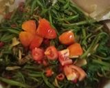 Foto langkah ke 4 dari resep Tumis Kangkung Teri Nasi (Teri Medan).