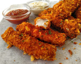 Foto del paso 9 de la receta: "Fish fingers" caseros al horno {palitos de pescado}