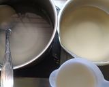 Foto langkah ke 2 dari resep Puding Marie Bunga Telang.