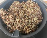 Foto del paso 1 de la receta: Quinoa con Shiitake, Portobello y Taquitos de Jamón